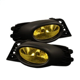 Spyder Fog Lights W/Switch- Yellow, Fits Honda Civic 2009-2011 4Dr 5020703