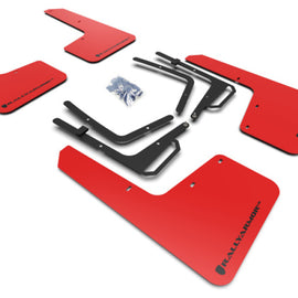 Rally Armor 17-20 Ford F-150 Raptor Red UR Mud Flap w/ Black Logo MF53-UR-RD/BLK