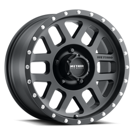 Method Race MR306 Mesh, 17x8.5, 0mm Offset, 5x5, 94mm Centerbore, Matte Black Wh MR30678550500