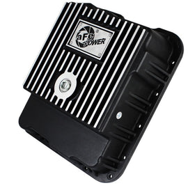 aFe Black Machined Transmission Pan for GM Trucks 1999-2015 46-70242