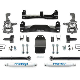 Fabtech 09-13 Ford F150 4WD 4in Basic Sys w/Perf Shks K2183