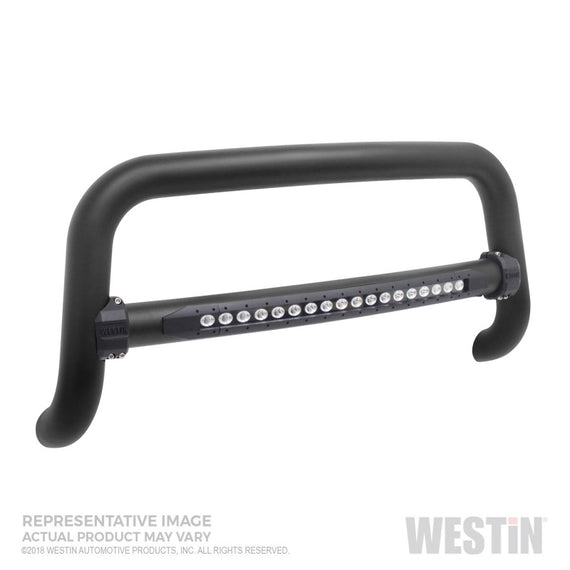 Westin 2019 Ram 1500 (Excl. Classic and Rebel) Contour LED DRL Bull Bar - Textured Black 32-31125T-L
