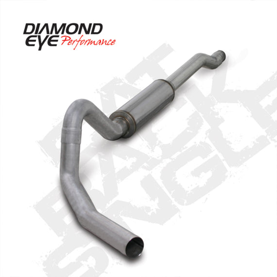 Diamond Eye KIT 4in Catback Single AL: 03-06 FORD 6.0L EXCURSION K4354A