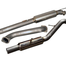 Injen 3" Cat-Back Stainless Steel Exhaust for 2014 Ford Fiesta ST 1.6L Turbo 4Cy SES9016