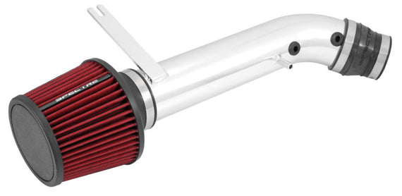 Spectre 92-00 Honda Civic L4-1.6L F/I Air Intake Kit - Polished w/Red Filter 10146