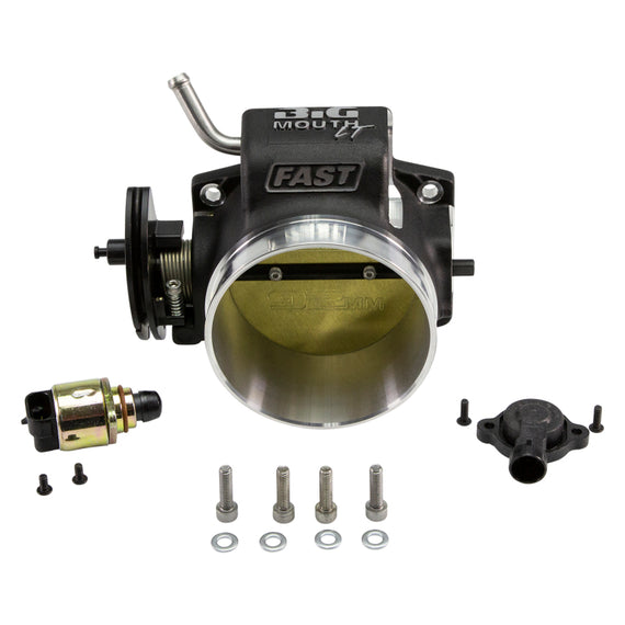 FAST 54091 BIG MOUTH GM THROTTLE BODY FOR LS MOTORS 92MM W/IAC AND TPS 54091