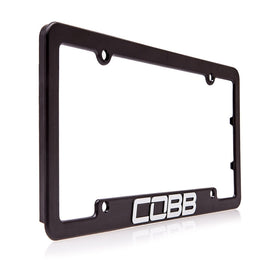 Cobb Black License Plate Frame CO-PFRAME-NEW