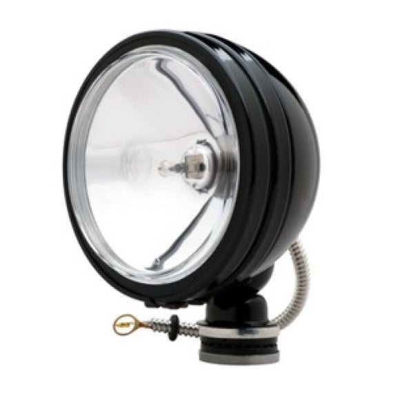 KC HiLiTES Daylighter 6in. Halogen Light 100w Spot Beam (Single) - Black SS 1238