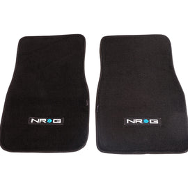 NRG Floor Mats - Universal (NRG Logo) - 2pc. FMR-800