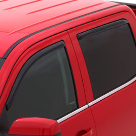 07 - 10 Mitsubishi Outlander IN-CHANNEL Rain Guards Visors Window Deflectors AVS 194555