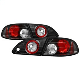 Spyder for Toyota Corolla 98-02 Euro Style Tail Lights Black ALT-YD-TC98-BK - sp 5007476