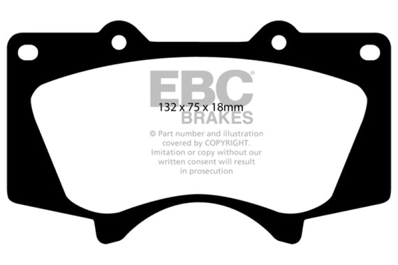 EBC Brakes UD976 EBC Ultimax  Brake Pads UD976