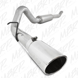 MBRP 4" Turbo Back Exhaust Aluminized 03-07 F250/F350 Powerstroke w/ OE Cat S6206AL