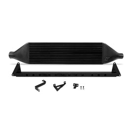 Mishimoto 08-14 Subaru STI Front-Mount Intercooler Kit w/ Black Crash Beam - Black Core MMINT-STI-08BBK