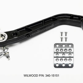 Wilwood Retrofit Kit Adj Trubar Brake Pedal - Brake -Rev Swing Mount -5.1:1 340-15151