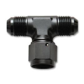 Vibrant -3AN Tee Fitting with Female -3AN Swivel On Side 10790