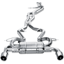 Akrapovic 07-12 BMW 335i (E90 E91) Evolution Line Cat Back (Titanium) w/ Titanium Tips S-BME90/91/335