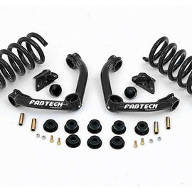 Fabtech 2.5in Perf Sys w/Perf Shks 98-08 Ford Ranger 2WD Coil Spring Front Susp w/4Cyl&3.0L K2108