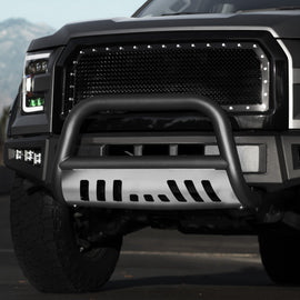 Armordillo Bull Guard 7143746 for 2007-2010 GMC SIERRA 2500/3500 (MATTE BLACK)