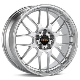 BBS STYLE RG-R 17X7.5 5X112 +48 CB82 DIAMOND SILVER WHEEL / RIM