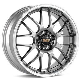 BBS STYLE RS-GT 19X10 5X120 +25 CB82 DIAMOND SILVER WHEEL / RIM RS962DSPK