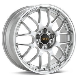 BBS STYLE RS-GT 19X9.5 5X112 +38 CB82 DIAMOND SILVER WHEEL / RIM RS924HDSPK