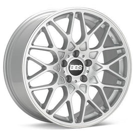 BBS STYLE RX-R 19X10 5X120 +35 CB82 SPORT SILVER W/POLISHED LIP WHEEL / RIM