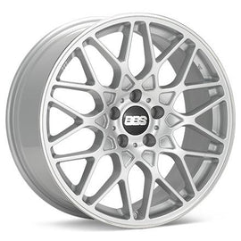 BBS STYLE RX-R 19X9 5X112 +34 CB82 SPORT SILVER W/POLISHED LIP WHEEL / RIM