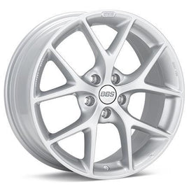 BBS STYLE SR 17X7.5 5X114.3 +42 CB82 SPORT SILVER WHEEL / RIM