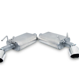 Gibson 320001 Aluminized Axle Back Dual Exhaust System for 10-15 Camaro 3.6L 320001