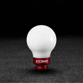 Cobb Subaru 5-Speed COBB Knob - White w/ Race Red 211350-W-RD