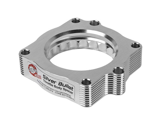 AFE SILVER BULLET THROTTLE BODY SPACER FOR 09-18 DODGE RAM 1500 2500 3500 5.7L 46-32005