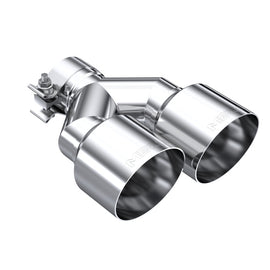 MBRP Universal T304 SS Dual Tip 4in OD/2.5in Inlet T5178