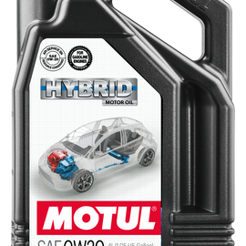 Motul 4L Hybrid Synthetic Motor Oil - 0W20 107142