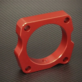 Torque Solution Throttle Body Spacer (Red): Acura TSX V6 2010+ TS-TBS-003R-5