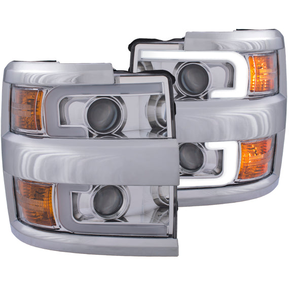 Anzo 111366 Projector Switchback Headlights for Silverado 2500/3500 HD 111366