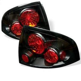 Spyder Auto Euro Style Black Tail Lights for 00-03 Nissan Sentra - 5006998 5006998