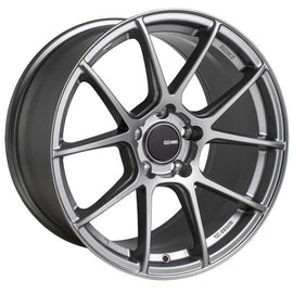 ENKEI TSV Rim 18X8 5X112 Offset 45 Storm Grey (Quantity of 1) 522-880-4445GR