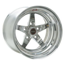 Weld S71 15x8.33 / 5x4.5 BP / 5.5in. BS Polished Wheel (Low Pad) - Non-Beadlock 71LP-508A55A