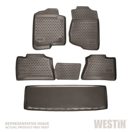Westin 2015-2016 Chevrolet Tahoe Profile Floor Liners 6pc - Black 74-06-61030