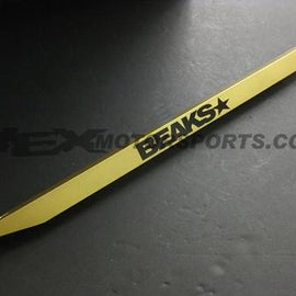 Beaks - Lower Subframe Tie Bar - 1996-2000 Honda Civic EK - Gold