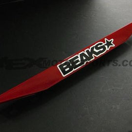Beaks - Lower Subframe Tie Bar - 2006+ Honda Civic - Red