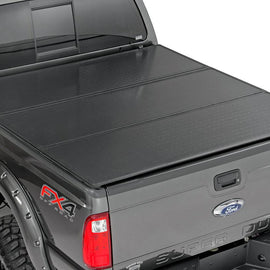 Rough Country Hard Tri-Fold Tonneau Bed Cover (5.5-foot Bed)