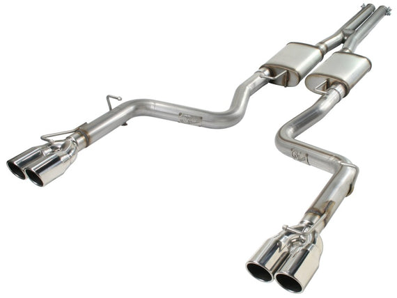 aFe MACHForce XP Exhausts Cat-Back SS-409 EXH CB Dodge Challenger 09 V8-5.7L 49-42017