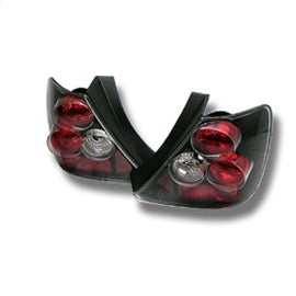 Spyder Honda Civic Si 03-05 Hatchback 3DR Euro Style Tail Lights Black ALT-YD-HC03-3D-BK 5004437