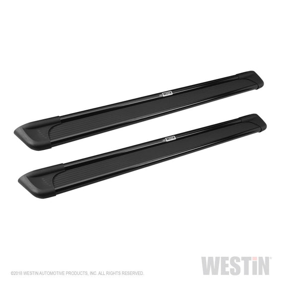 Westin Sure-Grip Aluminum Running Boards 79 in - Black 27-6135