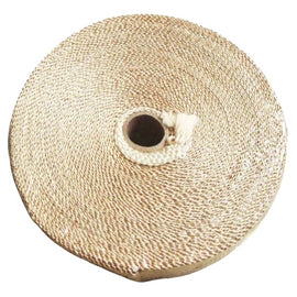Torque Solution Fiberglass Exhaust Wrap Universal 2inx100ft - Tan TS-EW-2X100T