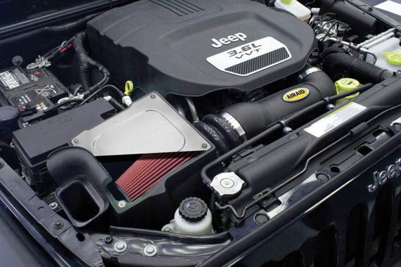 Airaid MXP Air Intake System w/ SynthaFlow 12-18 Jeep Wrangler JK JKU 3.6L V6 310-132