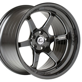 COSMIS RACING XT-006R 18X9.5 +10MM 5X114.3 BLACK W/ MILLED SPOKES Wheel/Rim