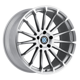 BEYERN AVIATIC 17x8.0 5x120 ET15 CB74.1 SILVER W/MIRROR CUT LIP